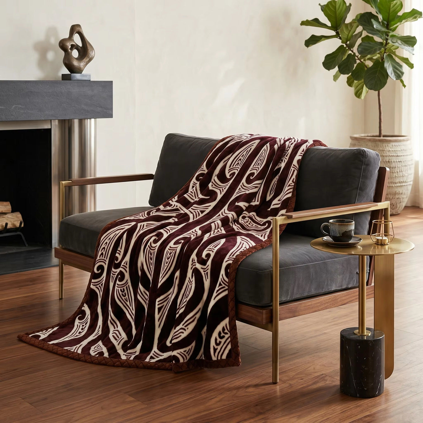Brown mink